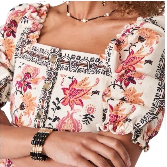 Spartina 449 Floral Mini Dress - Picture 3 of 5